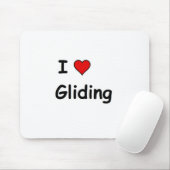 I Liebe Gliding Mousepad (Mit Mouse)