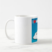 I Liebe-globale Erwärmung Kaffeetasse (Links)