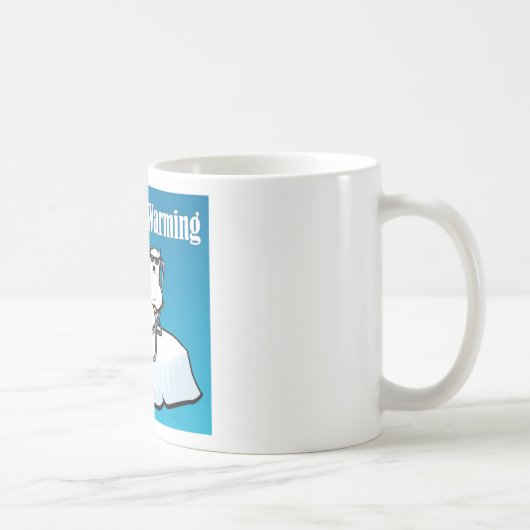 I Liebe-globale Erwärmung Kaffeetasse (Rechts)