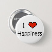 I Liebe-Glück Button (Vorne & Hinten)