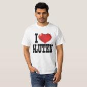 I LIEBE GLUTEN (Light Version) T-Shirt (Vorne ganz)