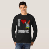 I Liebe Gnomes Garden T-Shirt (Vorne ganz)