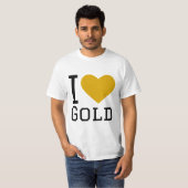 I Liebe Gold T-Shirt (Vorne ganz)