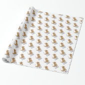 I Liebe Goldens I Liebe Golden Retrievers Niedlich Geschenkpapier (Ungerollt)