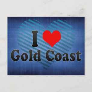 I Liebe Goldküste, Australien Postkarte