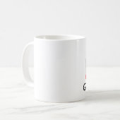 I Liebe GOLETA Kalifornien Kaffeetasse (Vorderseite Links)