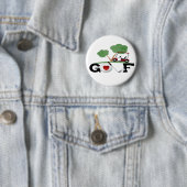 I Liebe Golf Button (Beispiel)