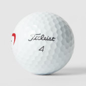 I Liebe Golf, Name des Geliebten, Text für Herz Golfball (Logo)