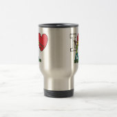 I Liebe Golf Reisebecher (Mittel)