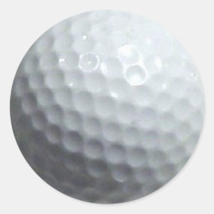 I Liebe-Golf Runder Aufkleber