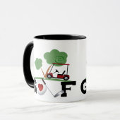I Liebe Golf Tasse (Vorderseite Links)