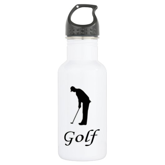 I Liebe Golf Trinkflasche (Vorderseite)