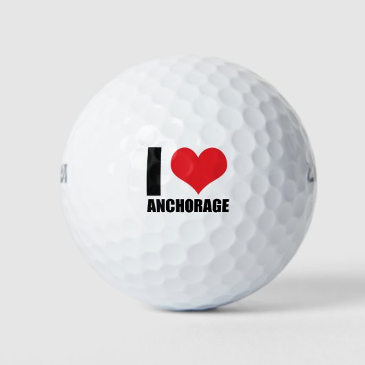 I LIEBE GOLFBALL (Vorderseite)
