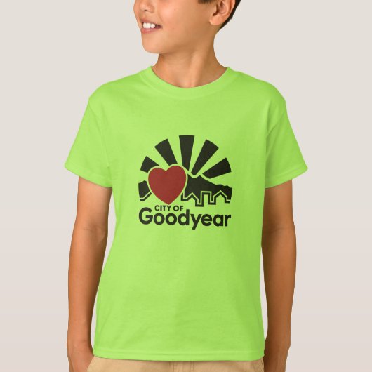 I Liebe Goodyear T - Shirt for Boys (Vorderseite)
