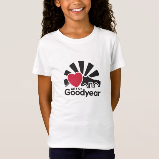 I Liebe Goodyear T - Shirt for Girls (Vorderseite)