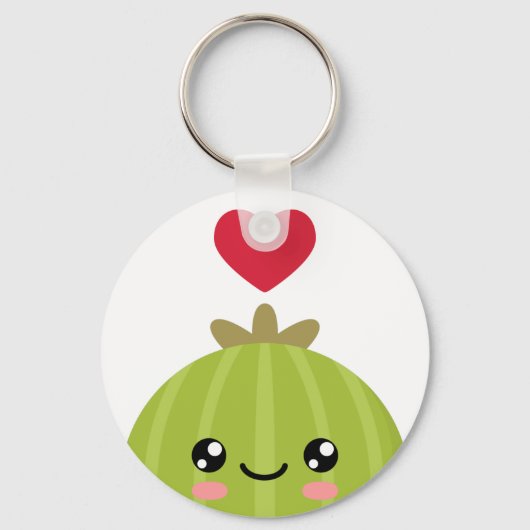 I Liebe Goosebeeren Schlüsselanhänger (Vorderseite)