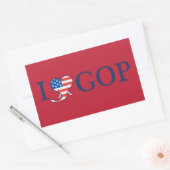 "I Liebe GOP" Rectangle Stickers (Umschlag)
