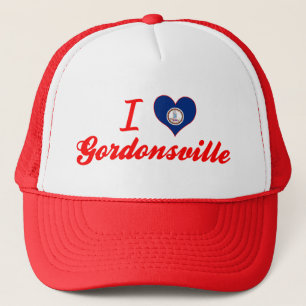 I Liebe Gordonsville, Virginia Truckerkappe
