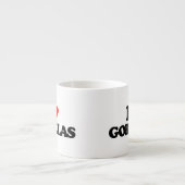 I LIEBE-GORILLAS ESPRESSOTASSE (Vorderseite)