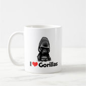 I Liebe-Gorillas Kaffeetasse (Links)