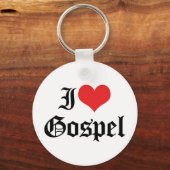 I Liebe Gospel Schlüsselanhänger (Vorderseite)