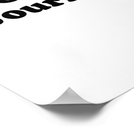 I LIEBE GOTCHA JOURNALISM - .pnng Poster (Ecke)