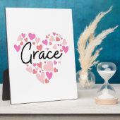 I Liebe Grace Fotoplatte (Seite)
