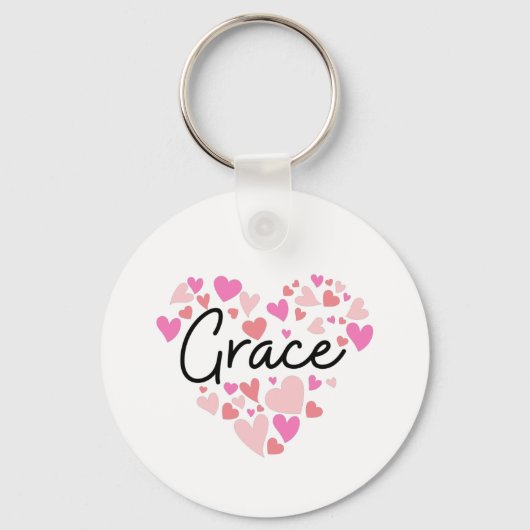 I Liebe Grace Schlüsselanhänger (Vorderseite)