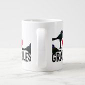 I Liebe Grackles Jumbo-Tasse (Rückseite)