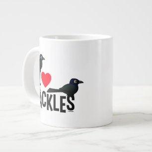 I Liebe Grackles Jumbo-Tasse