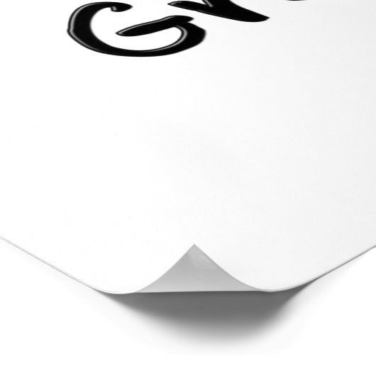 I Liebe Grammar Poster (Ecke)