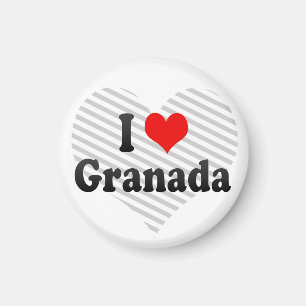 I Liebe Granada, Spanien Magnet