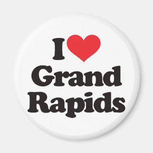 I Liebe Grand Rapids Magnet