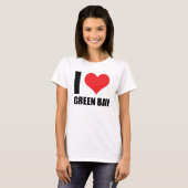 I Liebe Green Bay T-Shirt (Vorne ganz)