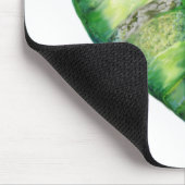 I Liebe Green Mousepad (Ecke)
