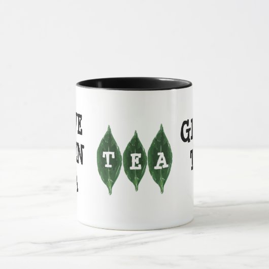 I Liebe Green Tee Tasse - Anpassbare Tasse (Zentrum)