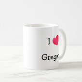 I Liebe Gregory Kaffeetasse (VorderseiteRechts)