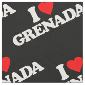 I LIEBE GRENADA STOFF (Nahaufnahme)