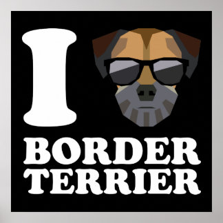 I Liebe Grenzgebiet Terrier -2- Poster