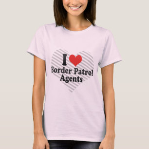 I Liebe-Grenzschutz-Agenten T-Shirt