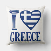I Liebe Griechenland Kissen (Rückseite)