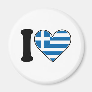 I Liebe Griechenland Magnet