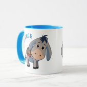 "I Liebe Griechenland" Niedlicher Donkey Tasse (Vorderseite Links)