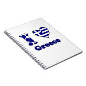 I Liebe Griechenland Notizblock (Rechte Seite)