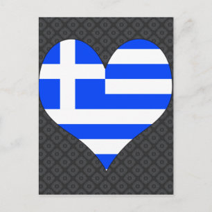 I Liebe Griechenland Postkarte