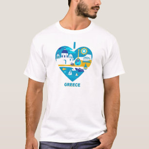 I Liebe Griechenland T-Shirt