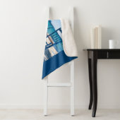 I Liebe Griechenland Taverna Foto blau-weiß Sherpadecke (Beispiel)