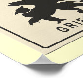 I Liebe Griffons Poster (Ecke)