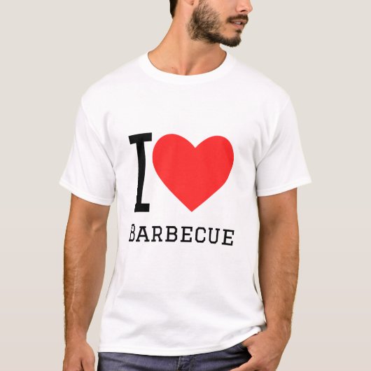I Liebe Grill T-Shirt (Vorderseite)