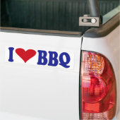 I Liebe GRILLEN Autoaufkleber (Auf Lkw)